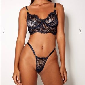 Gooseberry Intimates sexy bra and thong set. SzM